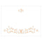 Forget Me Not Note Card Ruby (Pack of 1)-Weddingstar-Peach-JadeMoghul Inc.