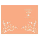 Forget Me Not Program Ruby (Pack of 1)-Wedding Ceremony Stationery-Periwinkle-JadeMoghul Inc.