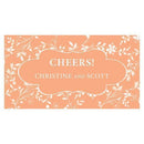Forget Me Not Small Ticket Ruby (Pack of 120)-Reception Stationery-Peach-JadeMoghul Inc.