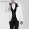 Formal Men Suit - Slim Fit Designer Suit with Vest - 3Pcs-Black-XS-JadeMoghul Inc.