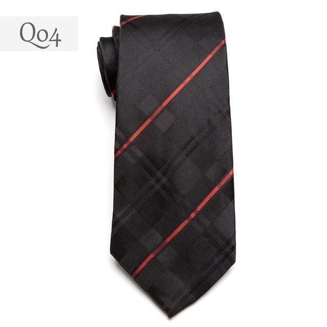 Formal Neck Ties / Classic Striped Ties-Q04-JadeMoghul Inc.