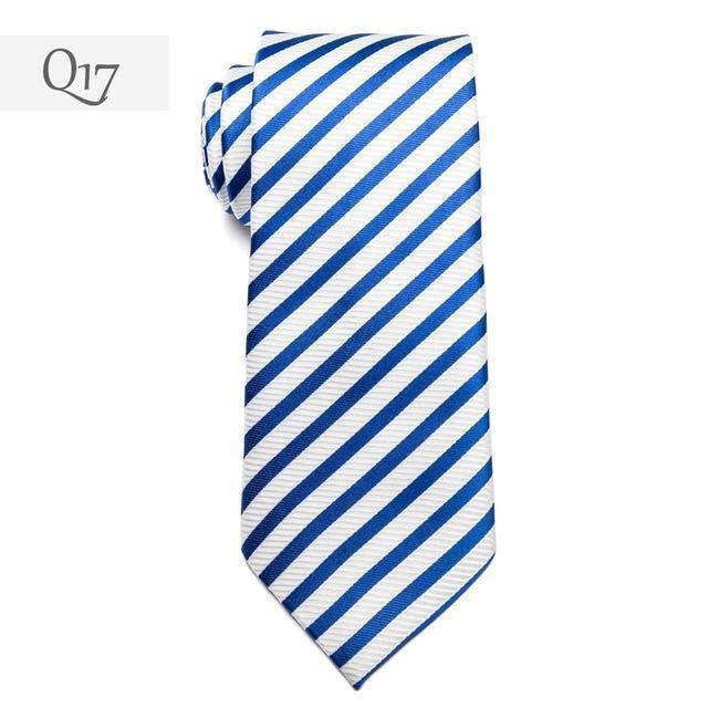 Formal Neck Ties / Classic Striped Ties-Q17-JadeMoghul Inc.