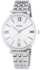 Fossil Jacqueline Silver Dial Stainless Steel ES3433 Women's Watch-Branded Watches-JadeMoghul Inc.