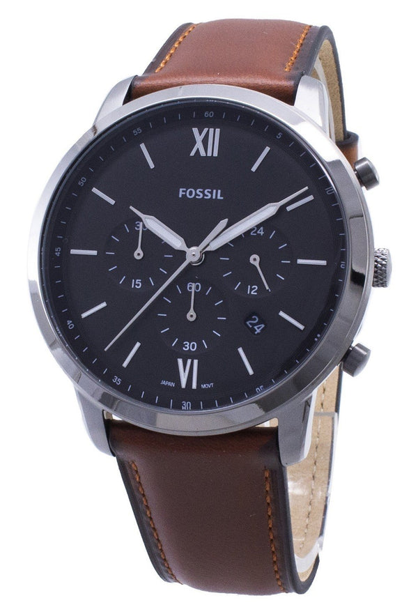 Fossil Neutra FS5512 Chronograph Analog Men's Watch-Branded Watches-White-JadeMoghul Inc.