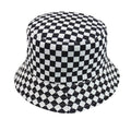 FOXMOTHER New Fashion Reversible Black White Cow Pattern Bucket Hats Fisherman Caps For Women Gorras Summer AExp