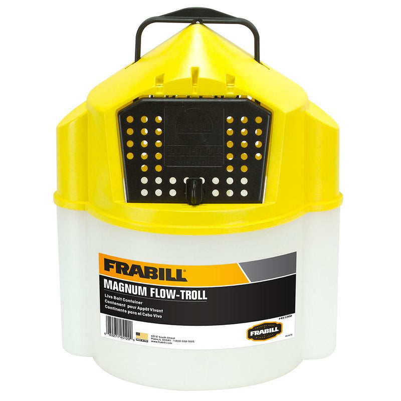 Frabill Magnum Flow Troll Bucket - 10 Quart [451200]-Bait Management-JadeMoghul Inc.
