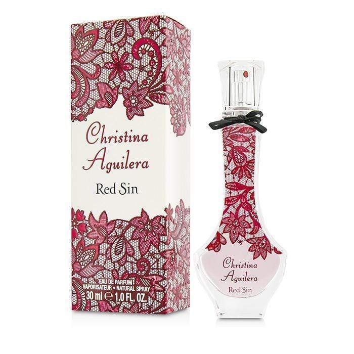 Fragrances For Women Red Sin Eau De Parfum Spray - 30ml-1oz Christina Aguilera