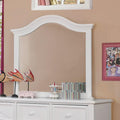 Frame Mirror, White-Wall Mirrors-White-Wood-JadeMoghul Inc.