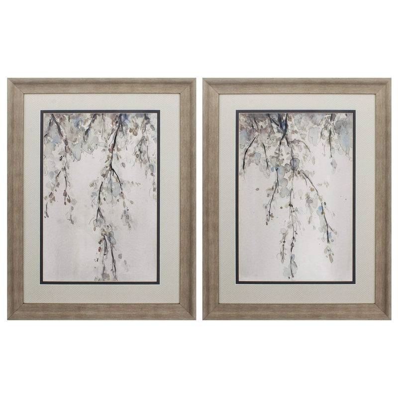 Frames Big Picture Frames - 26" X 34" Champagne Color Frame Casual Shade (Set of 2) HomeRoots