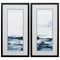 Frames Cheap Picture Frames - 13" X 25" Silver Frame Freedom Of The Sea (Set of 2) HomeRoots