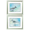 Frames Cheap Picture Frames - 22" X 19" Brushed Silver Frame Sandpiper (Set of 2) HomeRoots
