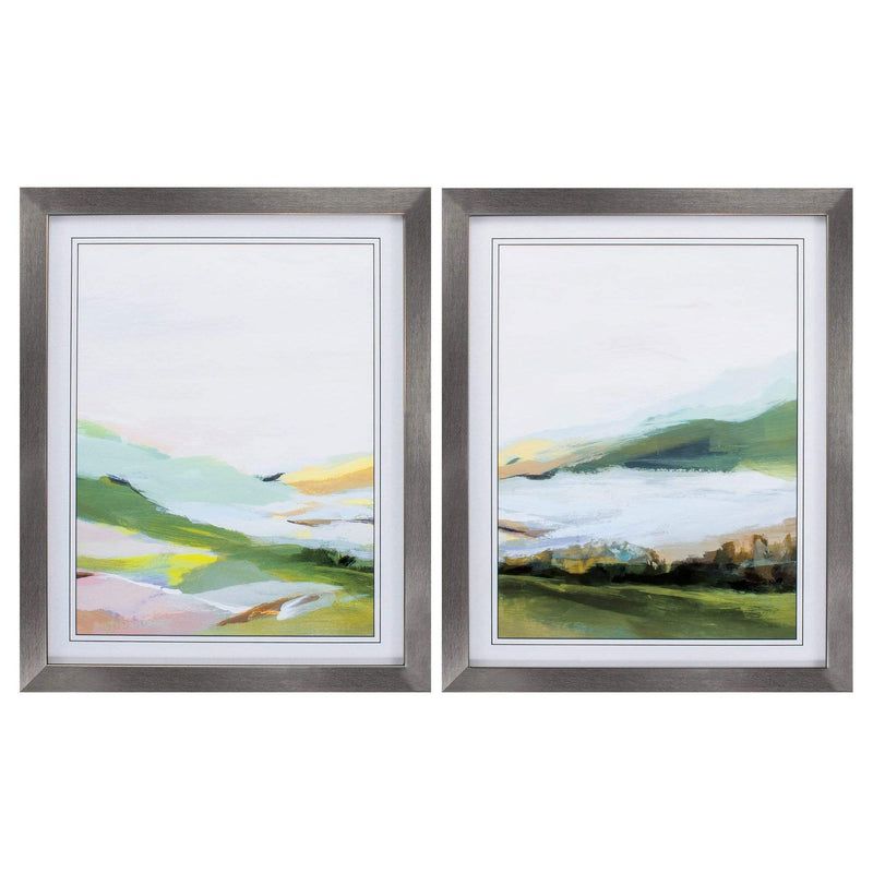 Frames Cheap Picture Frames - 24" X 30" Silver Frame Highland (Set of 2) HomeRoots