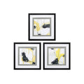 Frames Cute Picture Frames - 20" X 20" Dark Wood Toned Frame Conduit (Set of 3) HomeRoots