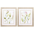 Frames Cute Picture Frames - 28" X 34" Champagne Color Frame Blooming Stems (Set of 2) HomeRoots