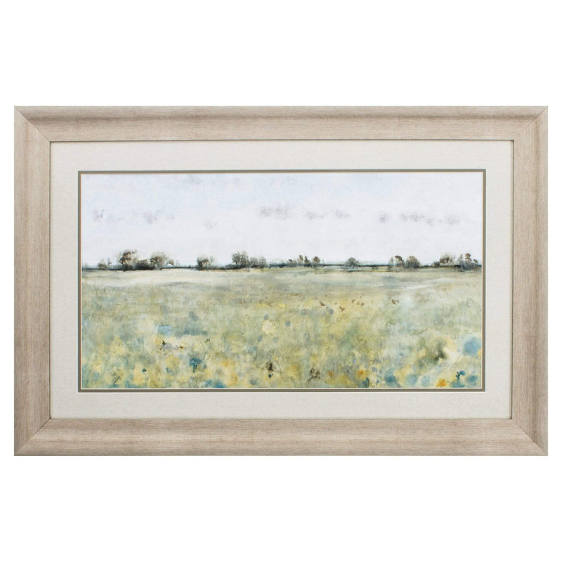 Frames Cute Picture Frames - 34" X 22" Champagne Color Frame Grazing Land Iv HomeRoots