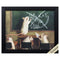 Frames Hanging Picture Frames - 11" X 9" Black Frame When The Cat Is Away HomeRoots