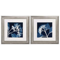 Frames Hobby Lobby Picture Frames - 21" X 21" Silver Frame Hydrangeas Neg (Set of 2) HomeRoots