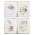 Frames Modern Picture Frames - 18" X 24" Champagne Gold Color Frame Astrantia (Set of 4) HomeRoots