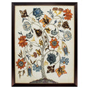 Frames Modern Picture Frames - 27" X 35" Brown Frame Vintage Tree Of Life HomeRoots