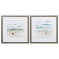 Frames Picture Frame Ideas - 27" X 27" Woodtoned Frame Seagull Cove (Set of 2) HomeRoots