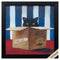 Frames Picture Frame Shop - 11" X 11" Black Frame Cat Burglar HomeRoots