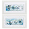 Frames Picture Frame Shop - 27" X 15" White Frame Caught At Low Tide (Set of 2) HomeRoots