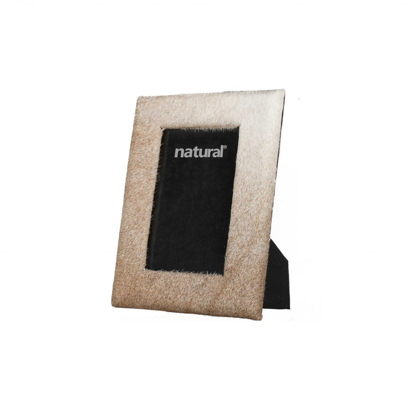 Frames Picture Frames - 8" x 10" Natural, Cowhide - 5" x 7" Picture Frame HomeRoots