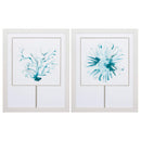 Frames Rustic Picture Frames - 26" X 33" White Frame Ocean Cameo (Set of 2) HomeRoots