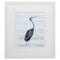 Frames Rustic Picture Frames - 29" X 33" White Frame Grey Heron II HomeRoots