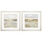 Frames Square Picture Frames - 18" X 18" Champagne Gold Color Frame Sunset (Set of 2) HomeRoots