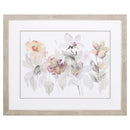 Frames Unique Picture Frames - 33" X 27" Light Wood Toned Frame Soft Fall Flowers HomeRoots