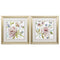 Frames Vintage Picture Frames - 19" X 19" Gold Frame Summer Whisper (Set of 2) HomeRoots