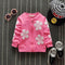 free shiping 2017 spring autumn baby girls bow sweet Sweatshirts, child design Jackets-Gold-12M-JadeMoghul Inc.