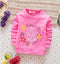 Free shipping 2017 new spring autumn baby girls long sleeved T-shirt cotton bow children's clothing-Gold-9M-JadeMoghul Inc.