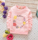 Free shipping 2017 new spring autumn baby girls long sleeved T-shirt cotton bow children's clothing-Gold-9M-JadeMoghul Inc.