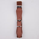 Free Shipping Candy Color 1 Inch Wide Kids/Children Elastic Waist Belt For Boys/Girls-Brown-JadeMoghul Inc.