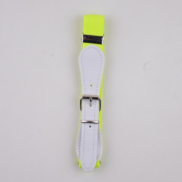 Free Shipping Candy Color 1 Inch Wide Kids/Children Elastic Waist Belt For Boys/Girls-Light Green-JadeMoghul Inc.