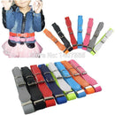 Free Shipping Candy Color 1 Inch Wide Kids/Children Elastic Waist Belt For Boys/Girls-White-JadeMoghul Inc.