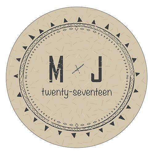 Free Spirit Small Sticker (Pack of 1)-Wedding Favor Stationery-JadeMoghul Inc.