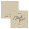 Free Spirit Thank You Square Tag (Pack of 1)-Wedding Favor Stationery-JadeMoghul Inc.