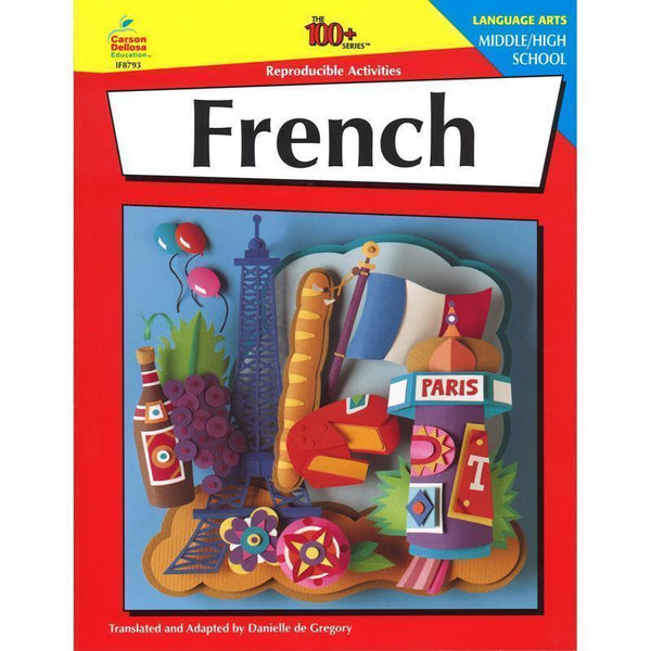 FRENCH MIDDLE/HIGH SCHOOL 100+-Learning Materials-JadeMoghul Inc.
