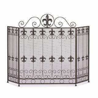 Modern Living Room Decor French Revival Fireplace Screen