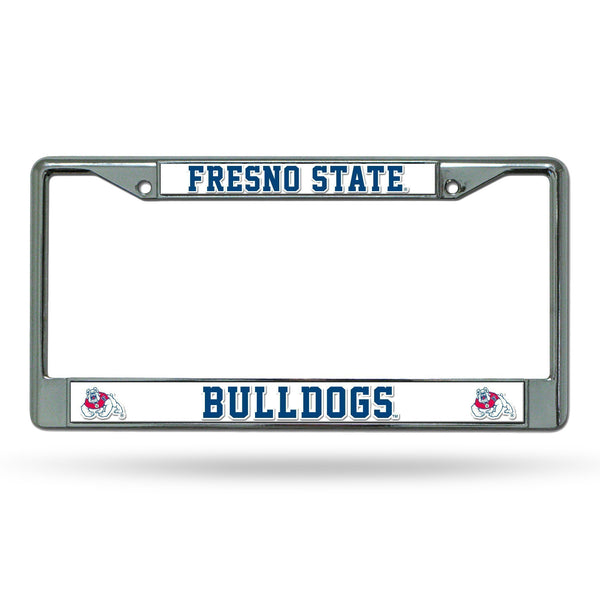 Unique License Plate Frames Fresno State Chrome Frame