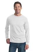 Fruit of the Loom HD Cotton 100% Cotton Long Sleeve T-Shirt. 4930-T-shirts-Ash*-3XL-JadeMoghul Inc.