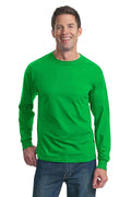 Fruit of the Loom HD Cotton 100% Cotton Long Sleeve T-Shirt. 4930-T-shirts-Kelly-3XL-JadeMoghul Inc.