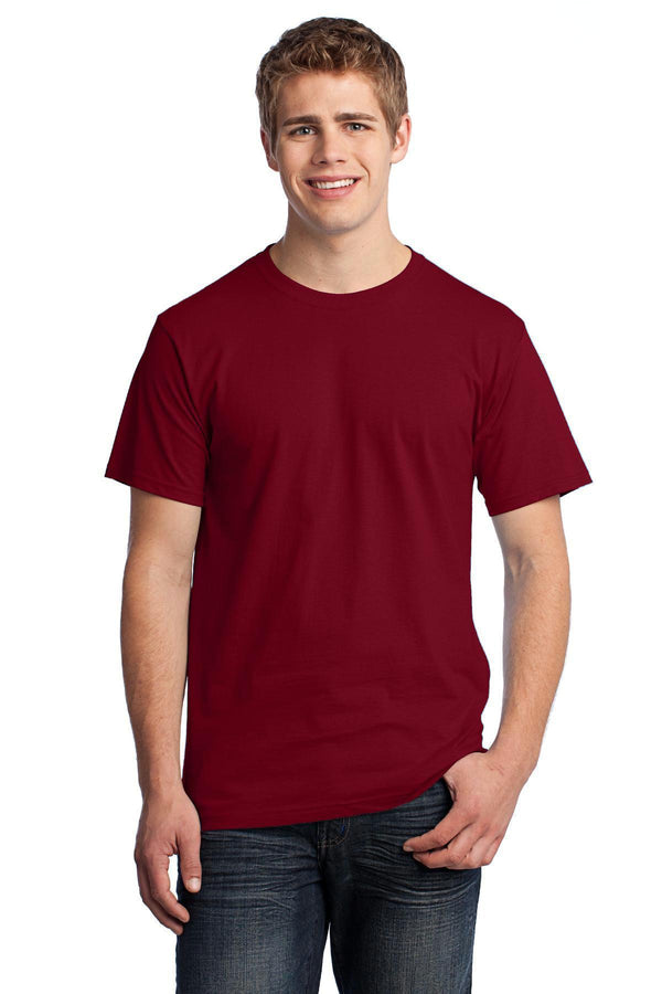 Fruit of the Loom HD Cotton 100% Cotton T-Shirt. 3930-T-shirts-Cardinal-3XL-JadeMoghul Inc.