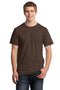 Fruit of the Loom HD Cotton 100% Cotton T-Shirt. 3930-T-shirts-Chocoloate-L-JadeMoghul Inc.
