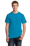 Fruit of the Loom HD Cotton 100% Cotton T-Shirt. 3930-T-shirts-Pacific Blue-4XL-JadeMoghul Inc.