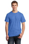 Fruit of the Loom HD Cotton 100% Cotton T-Shirt. 3930-T-shirts-Retro Heather Royal-L-JadeMoghul Inc.