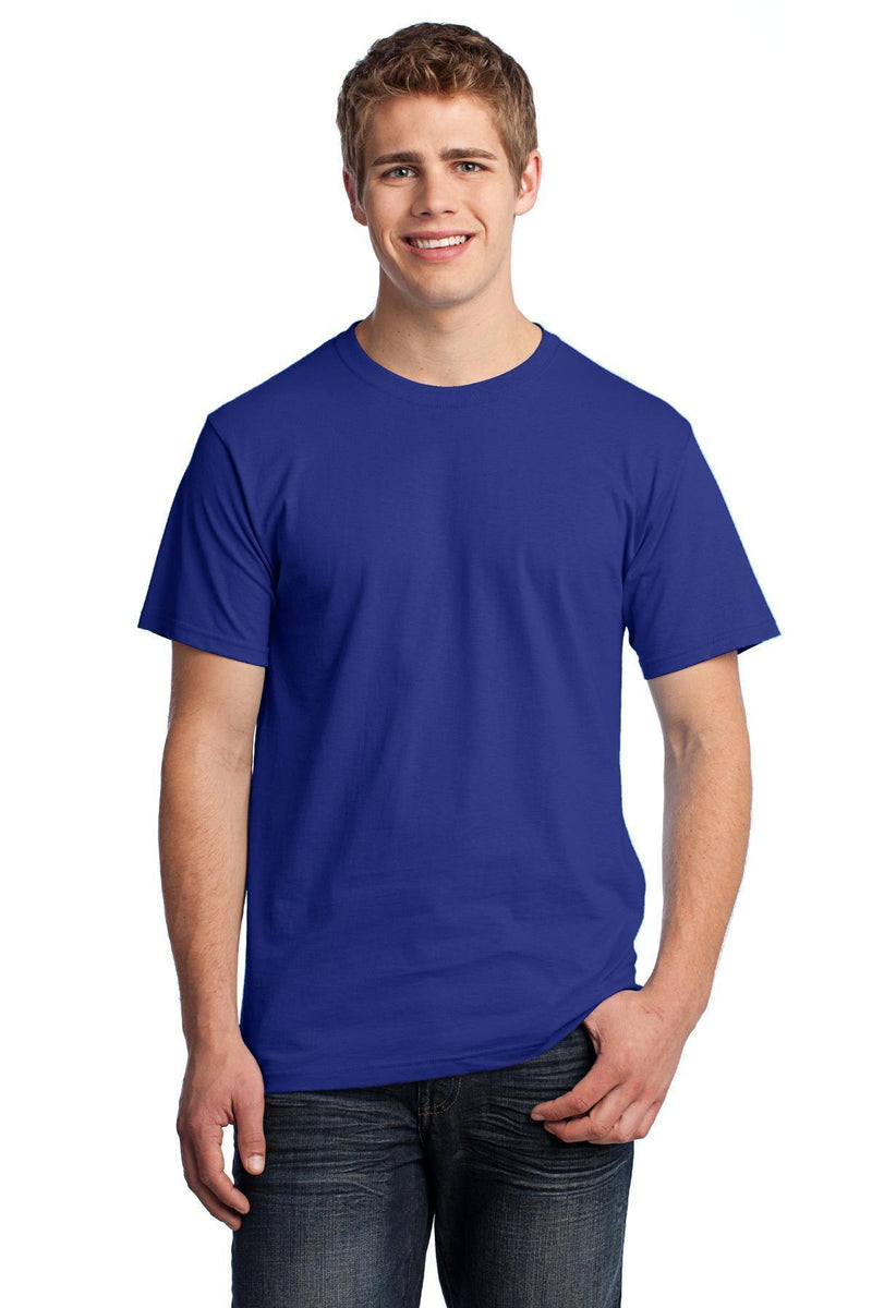 Fruit of the Loom HD Cotton 100% Cotton T-Shirt. 3930-T-shirts-Royal-3XL-JadeMoghul Inc.